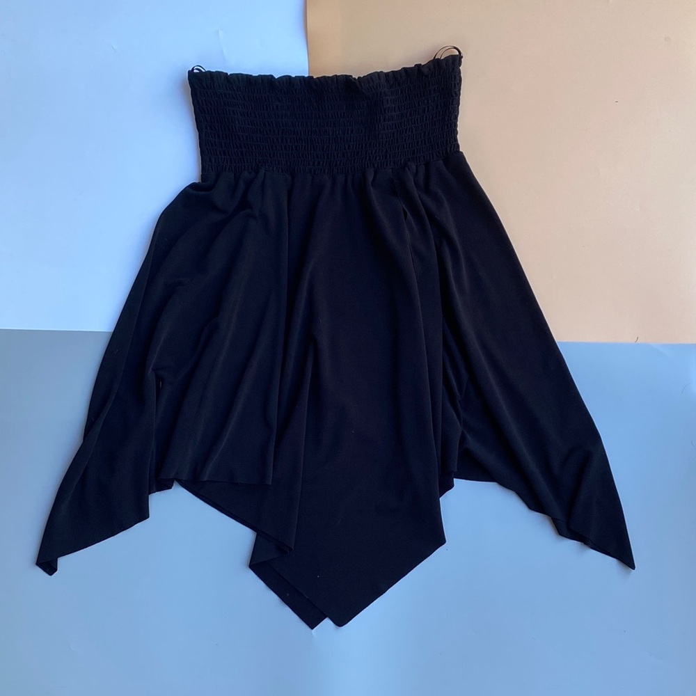 Cache Black Asymmetrical Women's Top